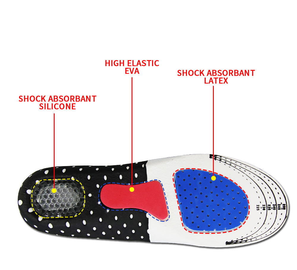 Andningsbar sula med EVA-dämpning