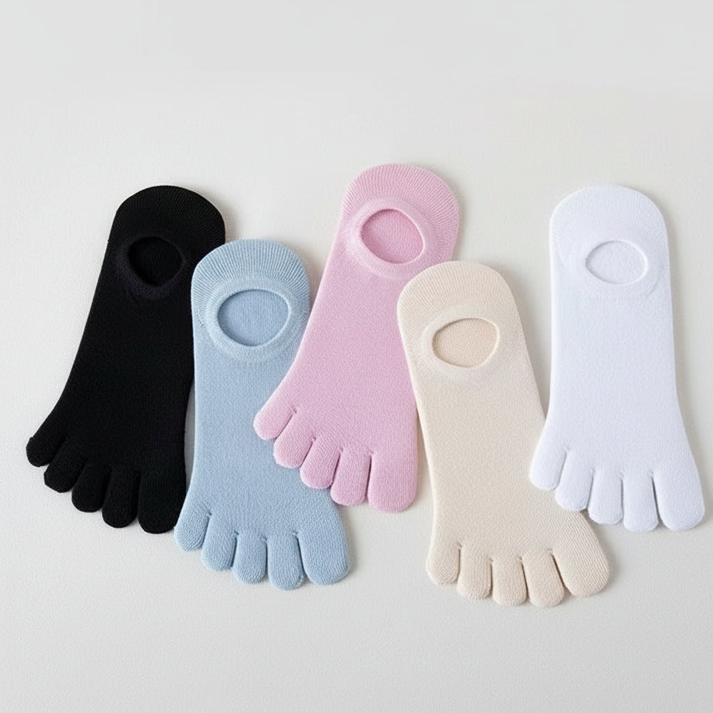 Toe Socks Women's Summer Thin Deodorant